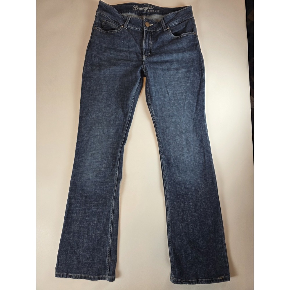 Wrangler Boot Cut Jeans Womens 9x32  Medium Wash